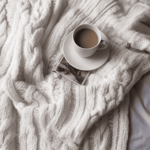 Plaid cocooning de la boutique maison-cocooning.com